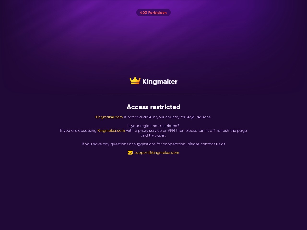 Kingmaker