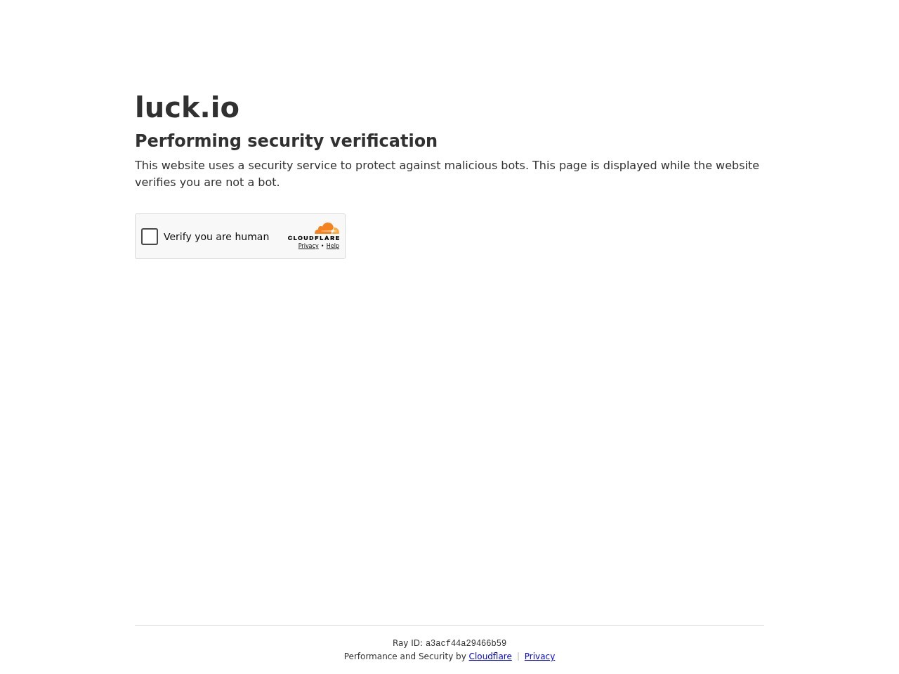 Luck